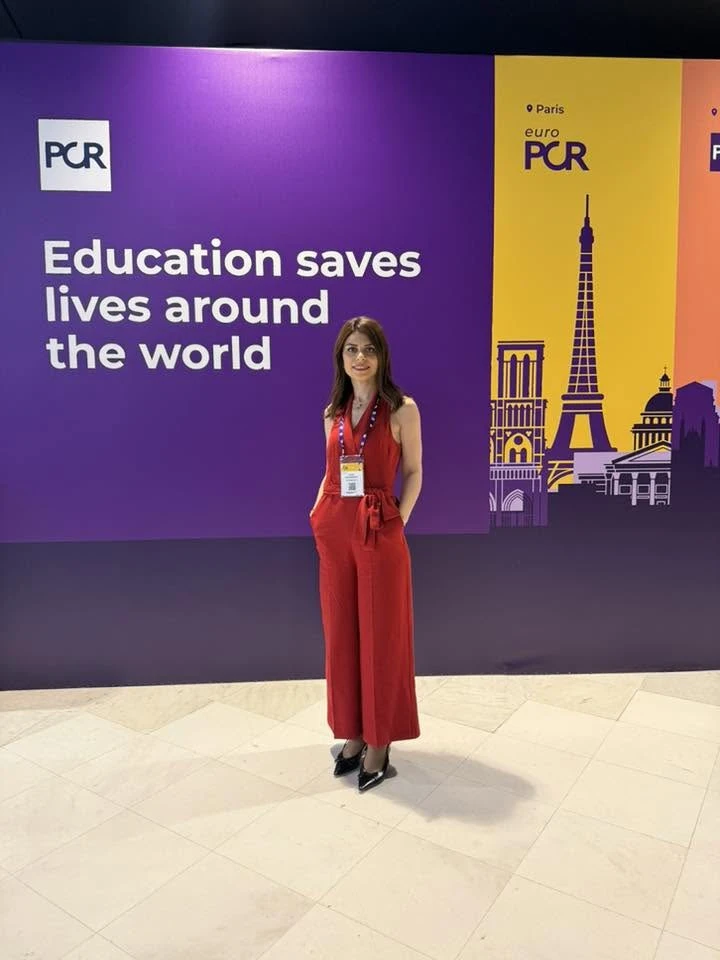 Dr. Şəfa Şahbazova EuroPCR konqresində
